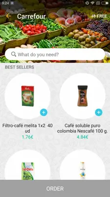 Glovo android App screenshot 1